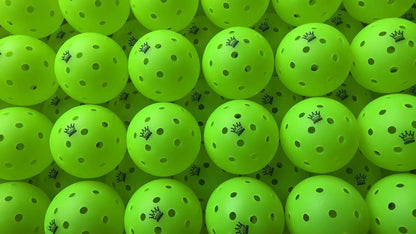 CROWN PICKLEBALL - High-Performance OUTDOOR Pickleballs (3-PACK COLD)