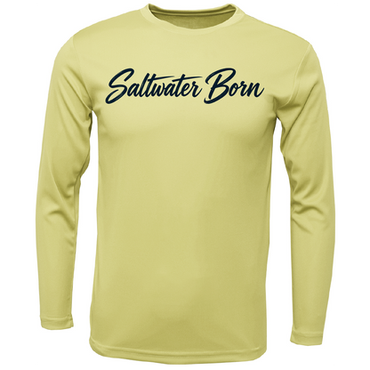 Beers, Clams, and Shades Long Island, NY Men's Long Sleeve UPF 50+ Dry-Fit Shirt