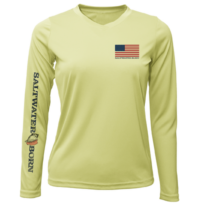 250th Anniversary Hammerhead Women's Long Sleeve UPF 50+ Dry-Fit Shirt