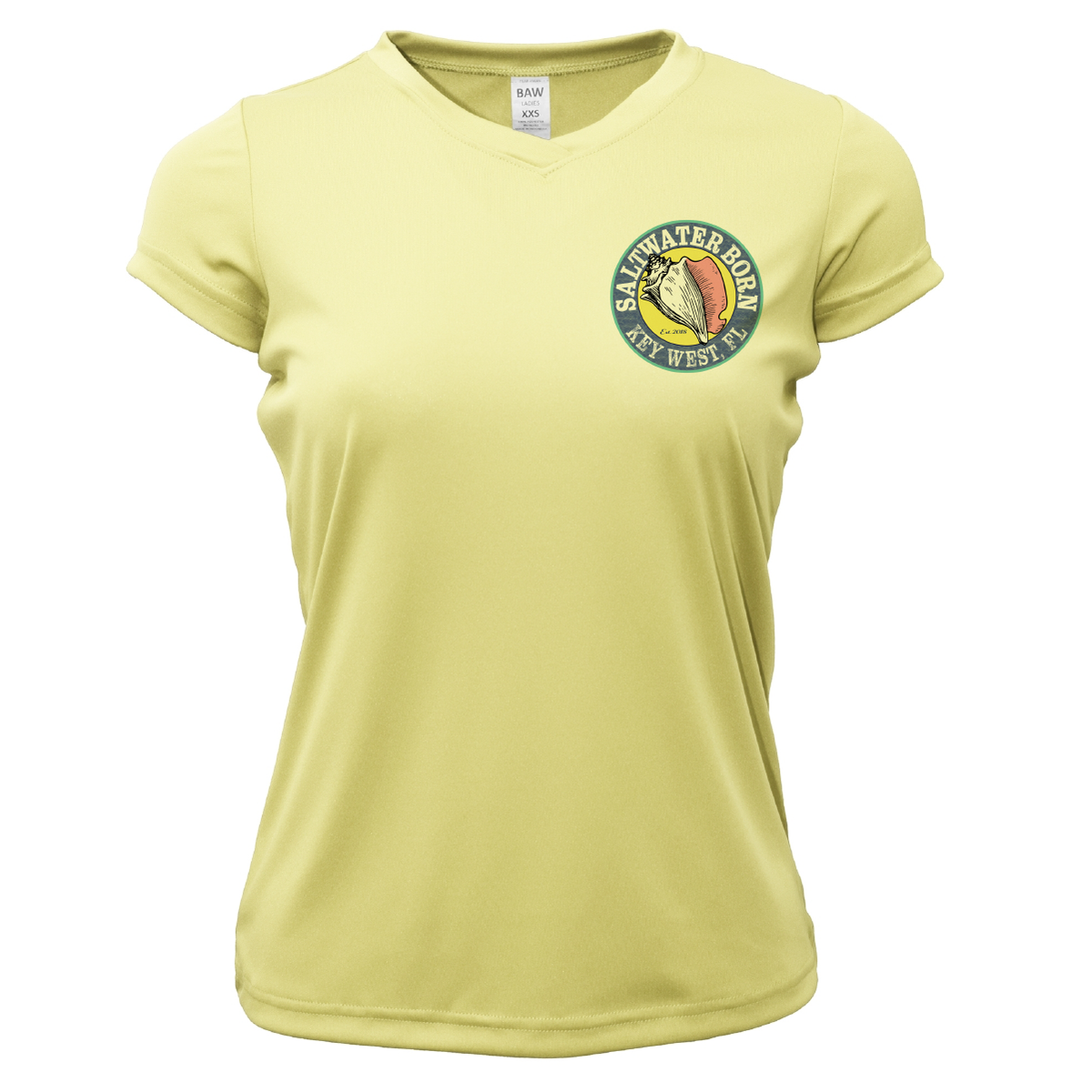 Key West, FL Seahorse Women's Short Sleeve UPF 50+ Dry-Fit Shirt