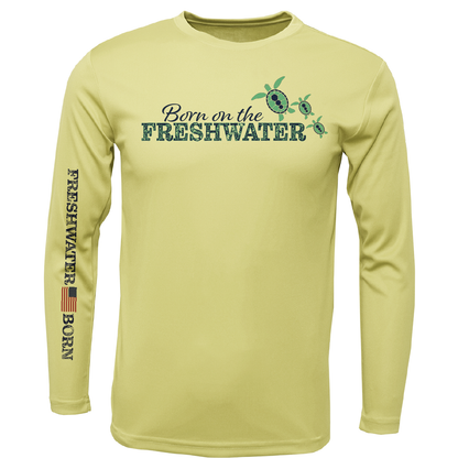 Florida "Born on the Freshwater" Girl's Long Sleeve UPF 50+ Dry-Fit Shirt