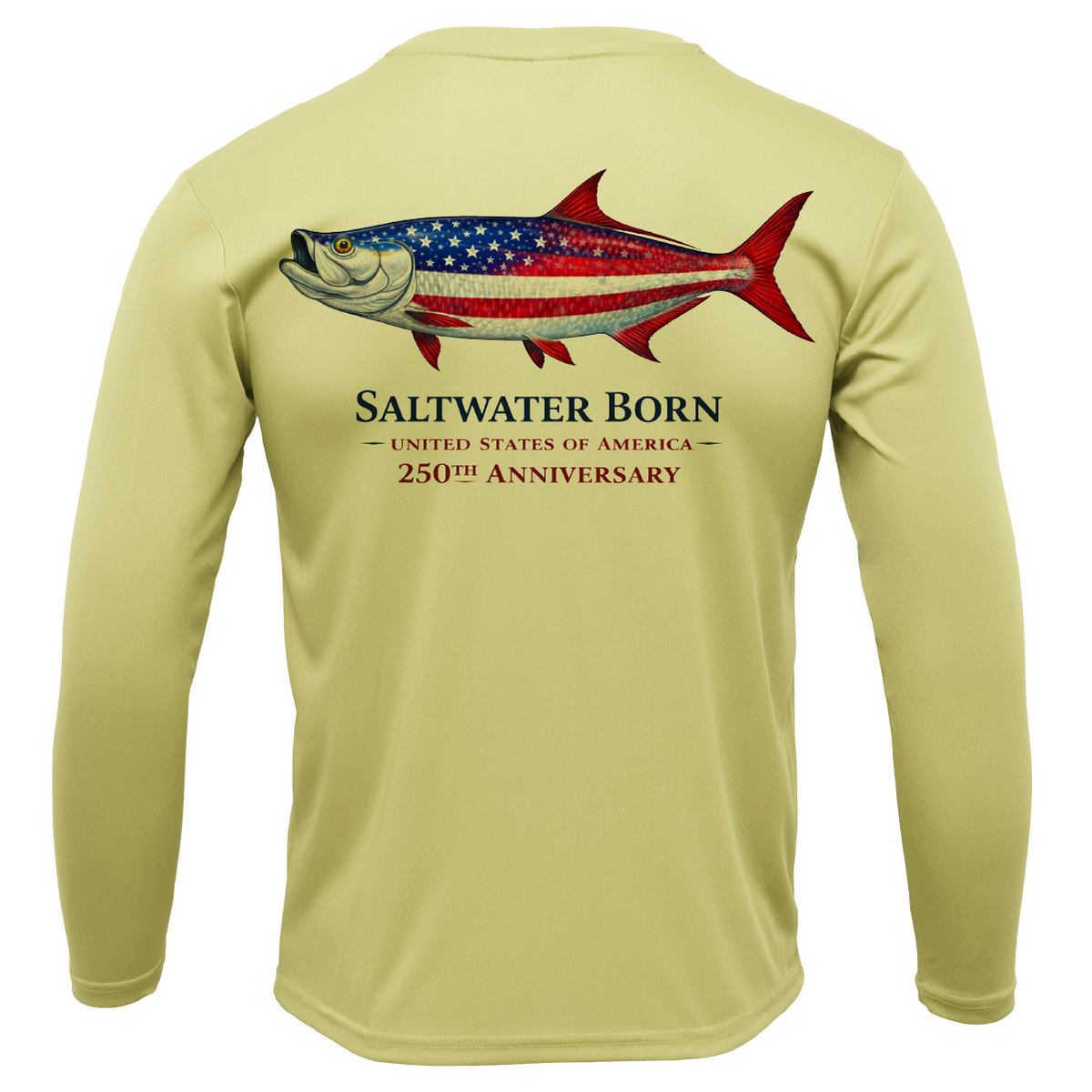 250th Anniversary Action Tarpon Boy's Long Sleeve UPF 50+ Dry-Fit Shirt
