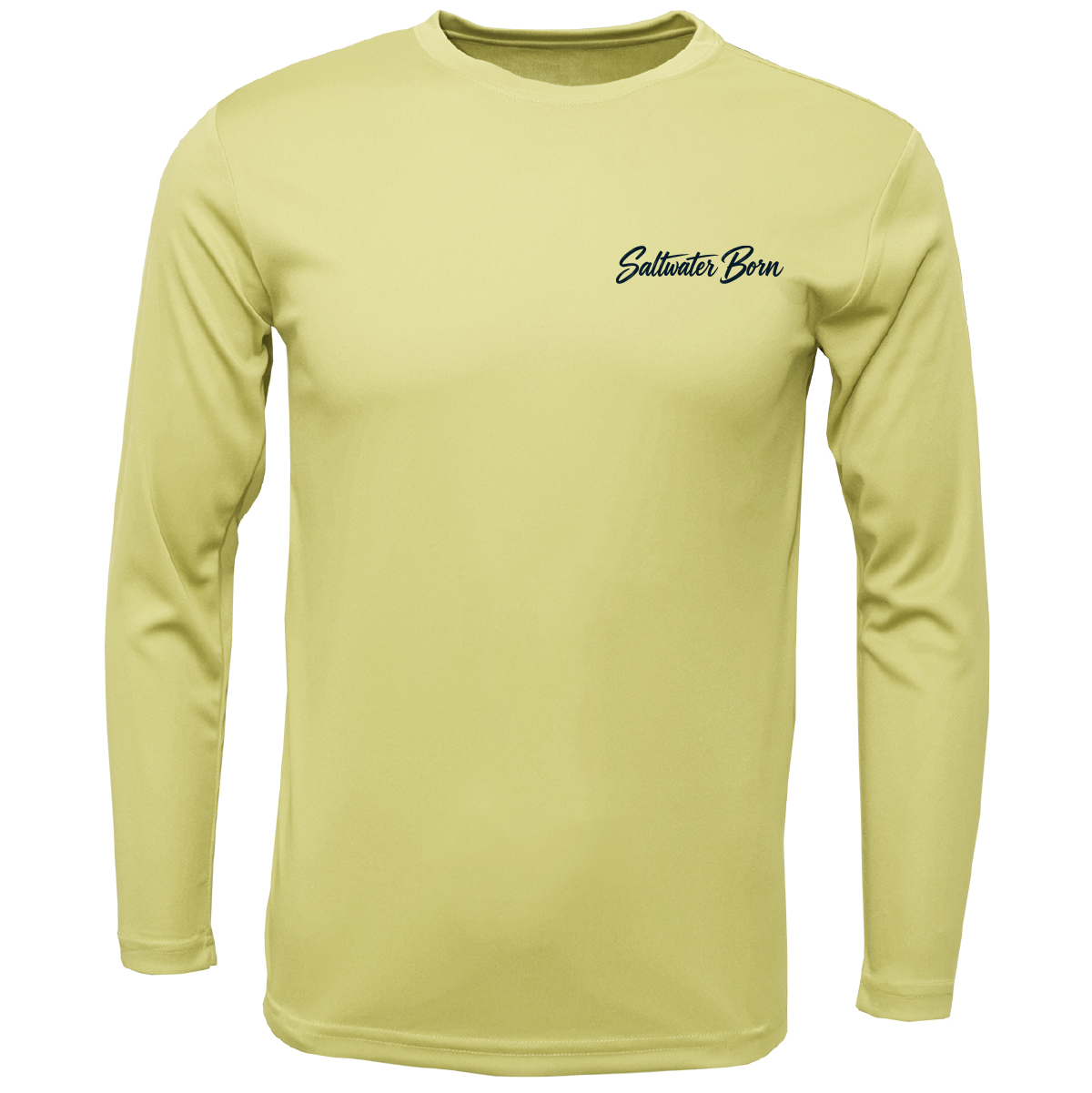 Long Island, NY Saltwater Born Beach Truck Men's Long Sleeve UPF 50+ Dry-Fit Shirt