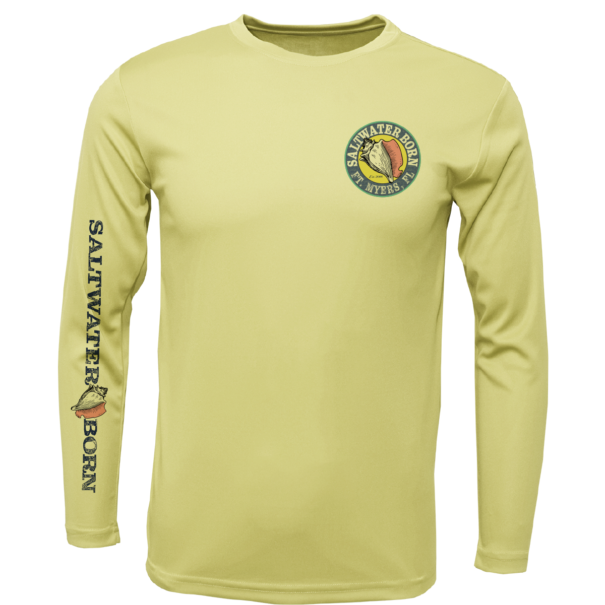 Fort Myers, FL Kraken Men's Long Sleeve UPF 50+ Dry-Fit Shirt