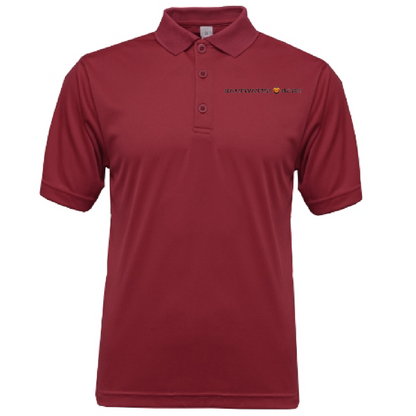Dead Men Fish Still Men's Short Sleeve UPF 50+ Dry-Fit Polo