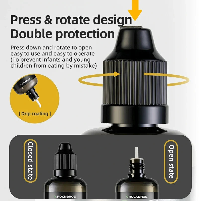 Bike Chain Oil Dry Wet & All-Weather Lubricant Options