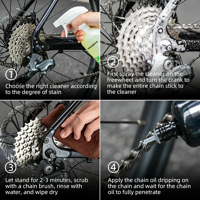 Bike Chain Oil Dry Wet & All-Weather Lubricant Options