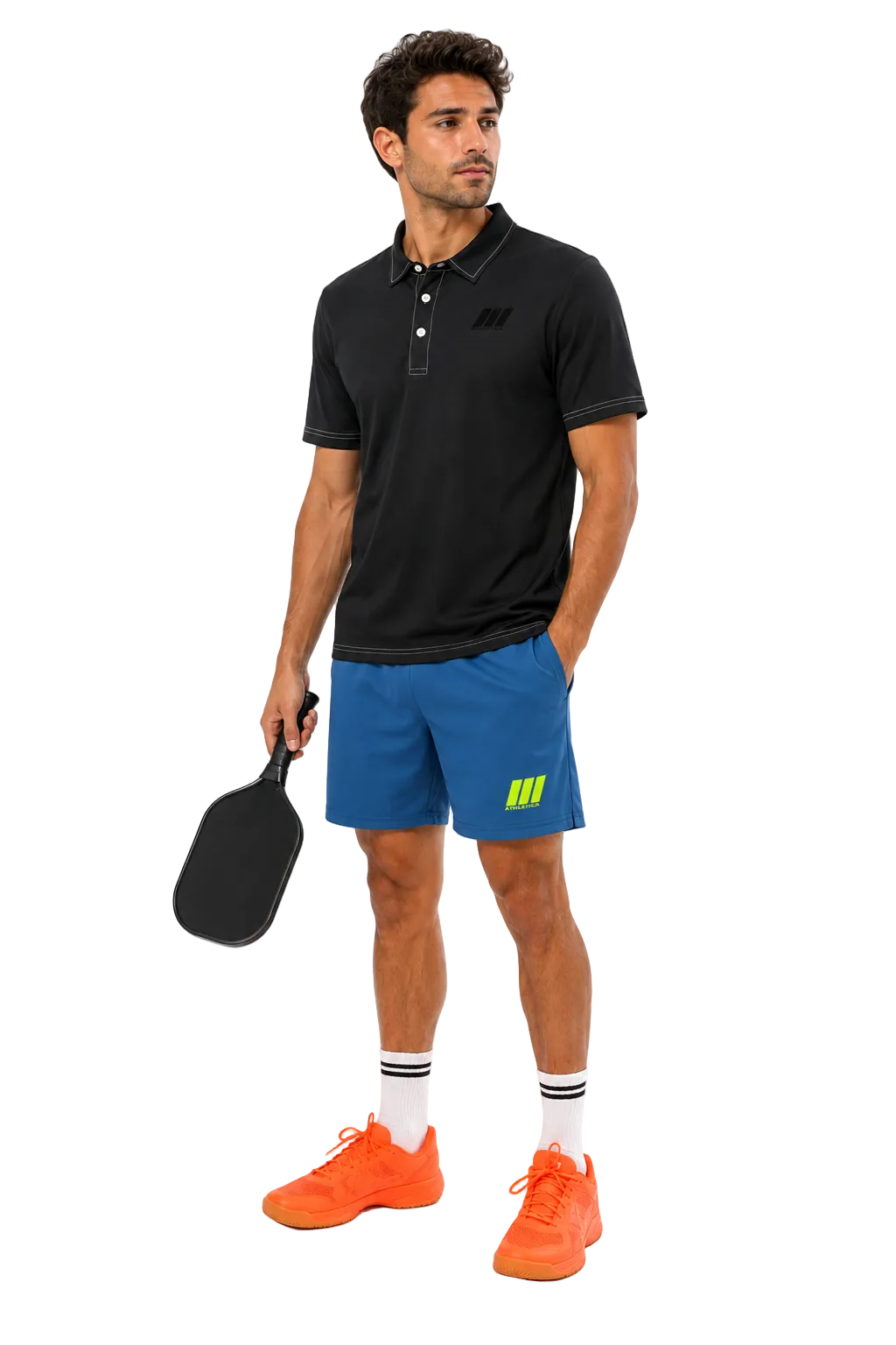 CROWN ATHLETICA /// Logo Short (BLUE)