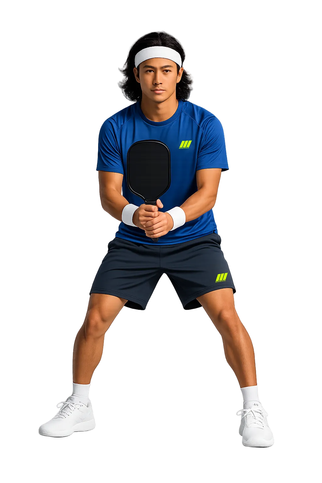 CROWN ATHLETICA™ /// Logo Shirt (BLUE)