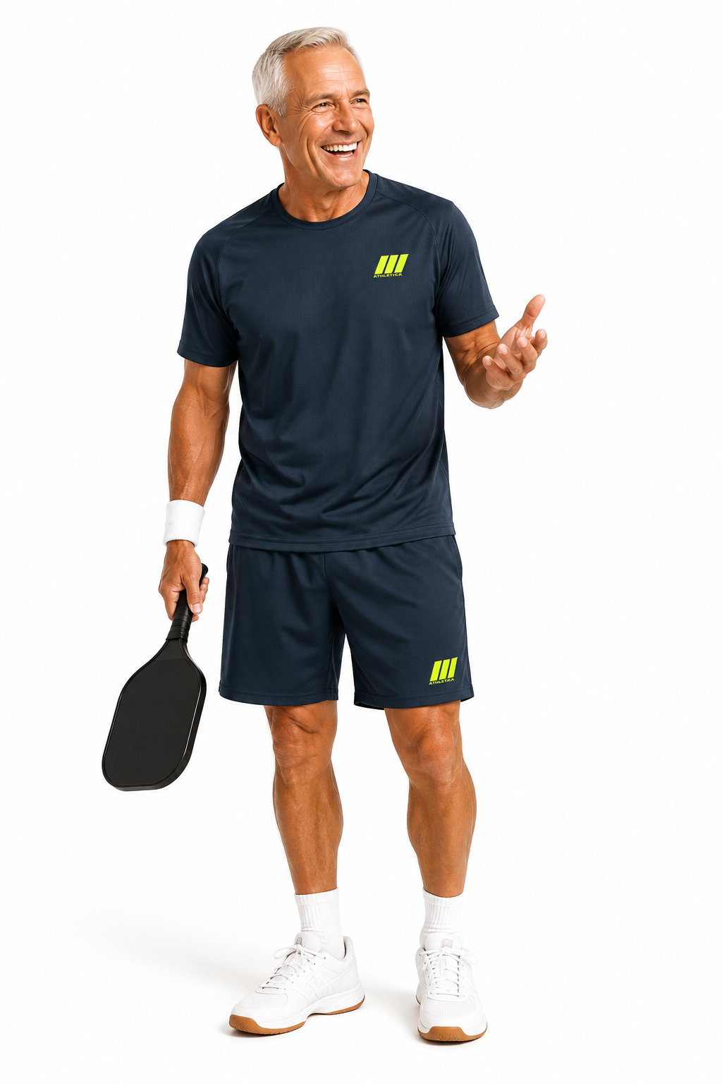 CROWN ATHLETICA /// Logo Shirt (NAVY)
