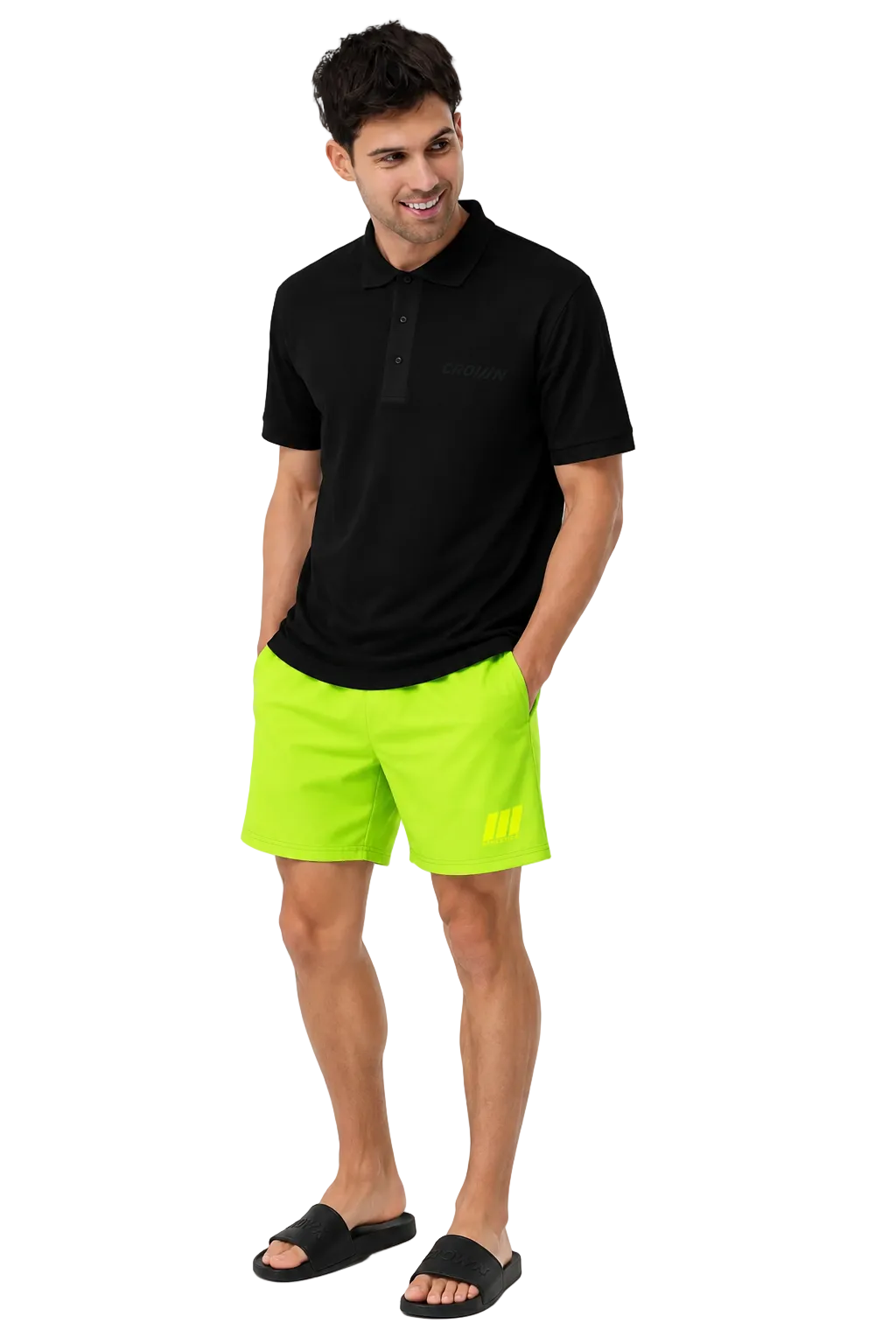 CROWN ATHLETICA™ /// Logo Short (ATOMIC LIME)