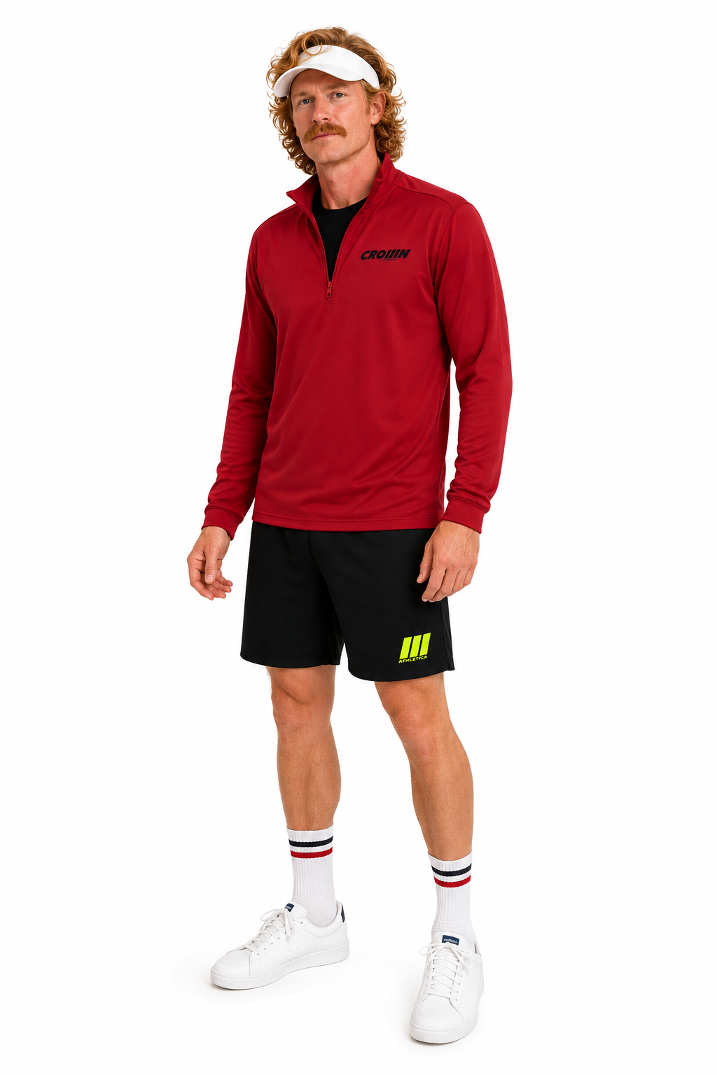 CROWN ATHLETICA™ /// Logo Short (BLACK)