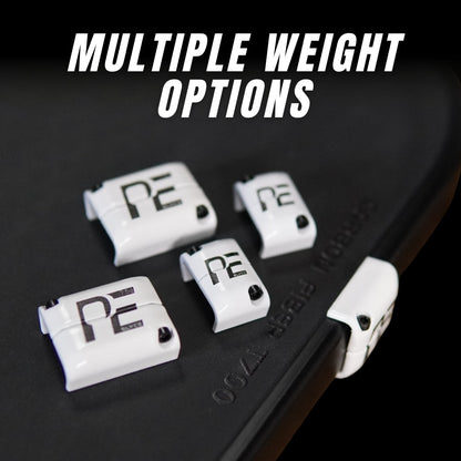 Pickleball Effect  - SLYCE SLYDRS™ — Adjustable Clamp-On Pickleball Paddle Tuning Weights