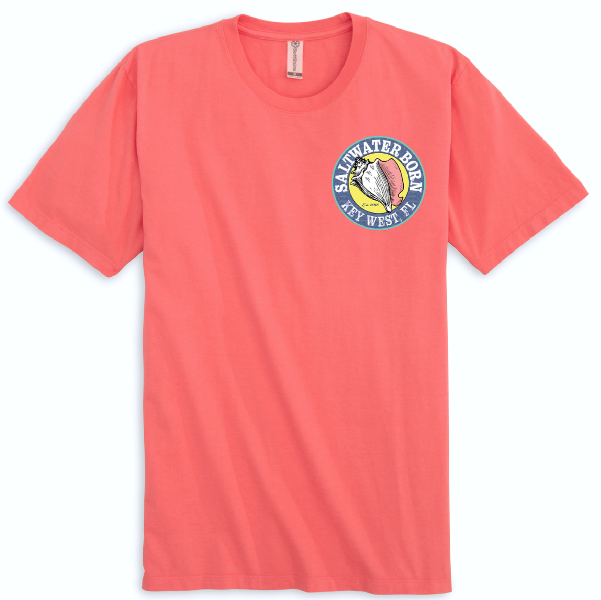 Key West, FL Seahorse Women's Organic Cotton Tee