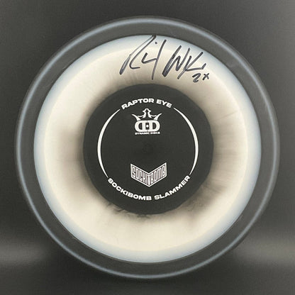 Raptor Eye Sockibomb Slammer Classic Supreme *Signed* - Ricky 2X!