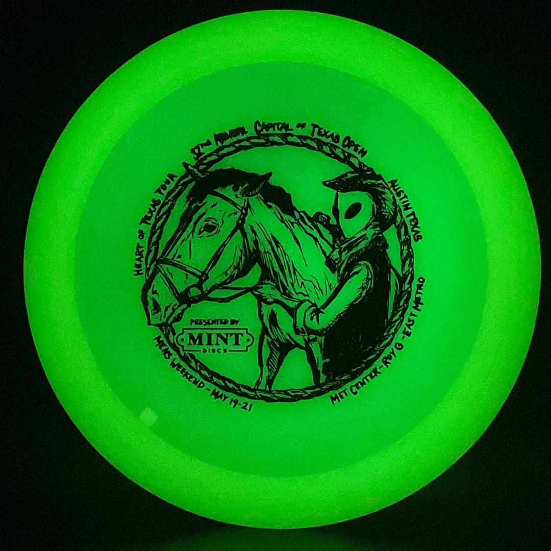 Nocturnal Longhorn - Second Run Glow - 2023 32nd Annual Capital of Texas Open