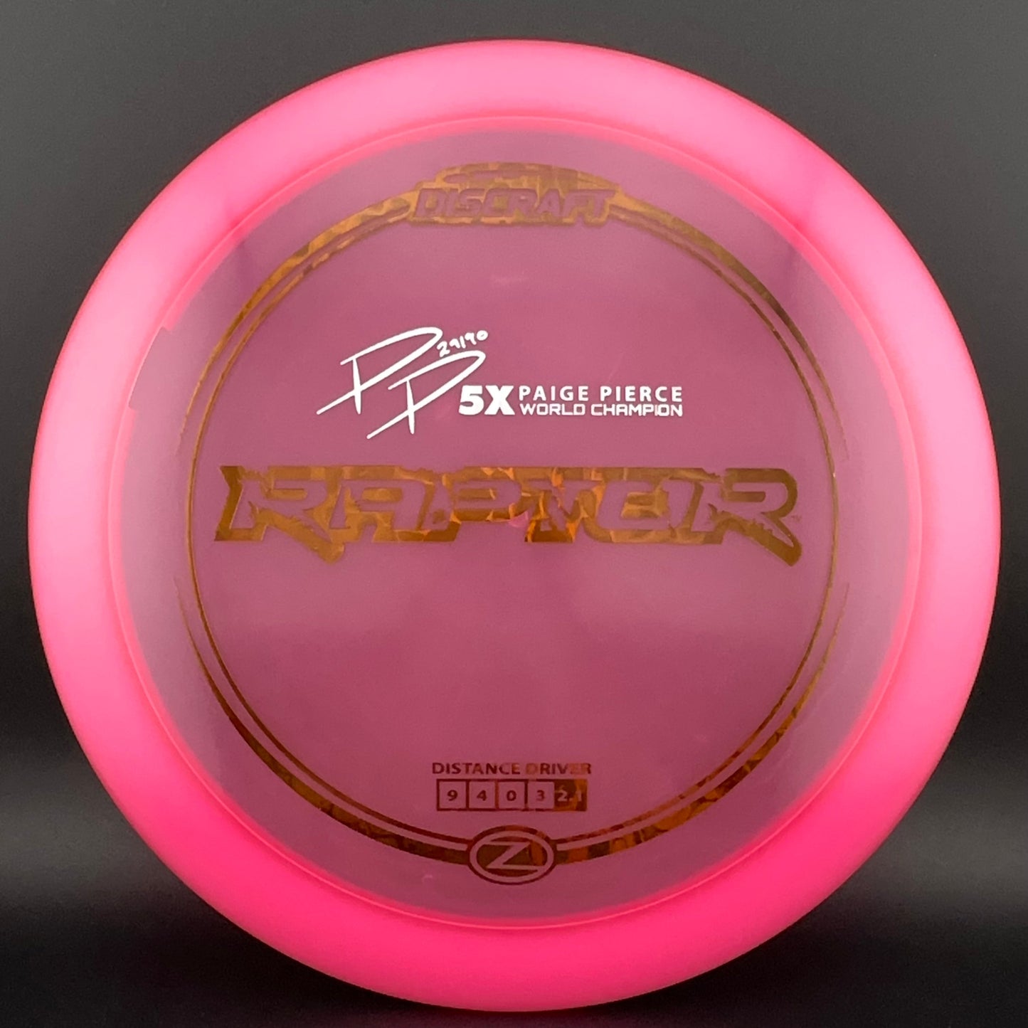 Z Line Raptor - Paige Pierce 5X World Champion