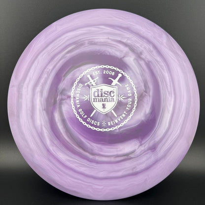 Swirly S-Line TD - Shield & Swords Stamp