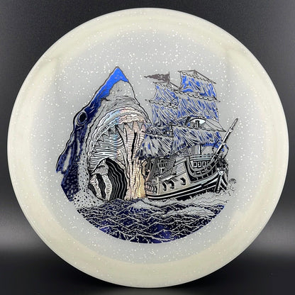 Metal Flake Glow C-Blend Galleon (First Run) "Megalodon" by Ripper Studios