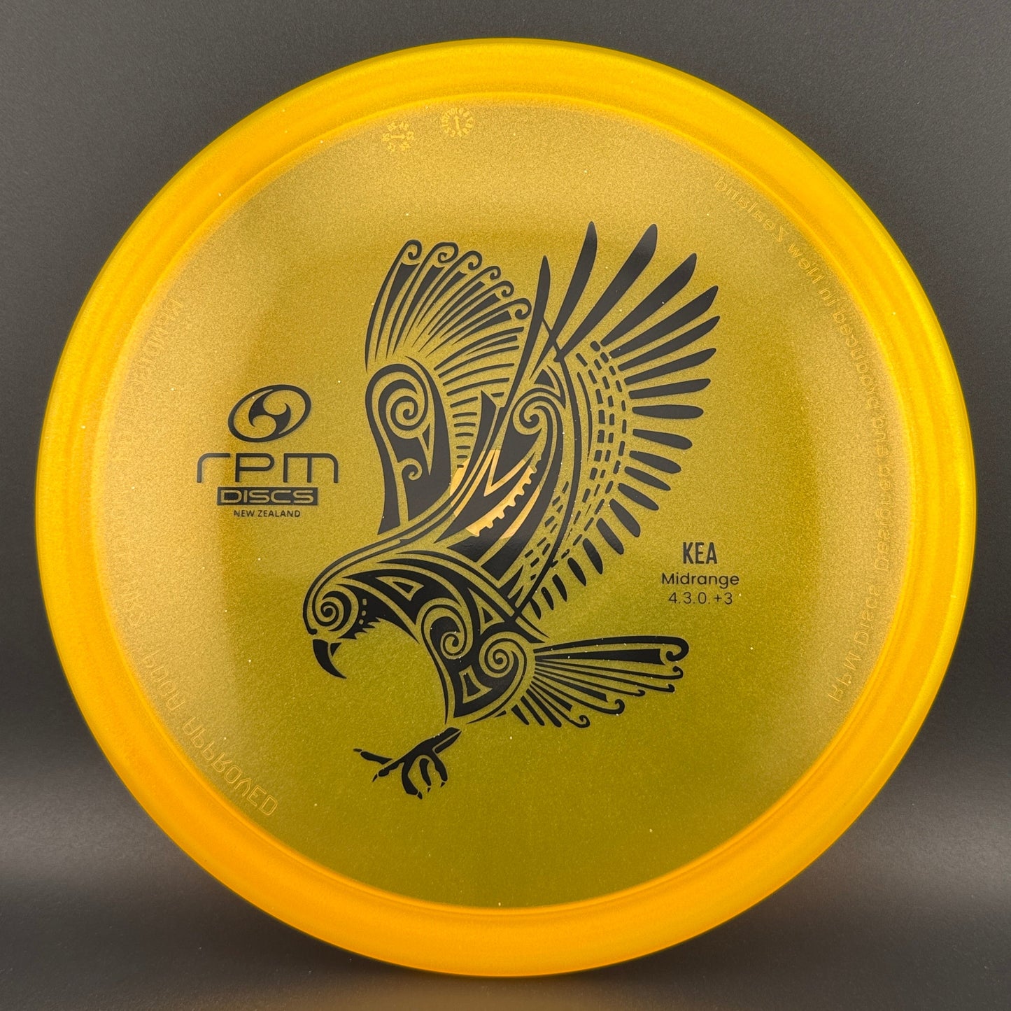 Cosmic Kea Overstable Approach RPM Disc