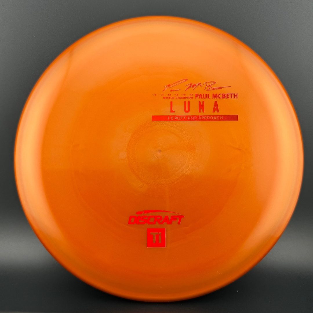 Titanium Luna - First Run - Paul McBeth