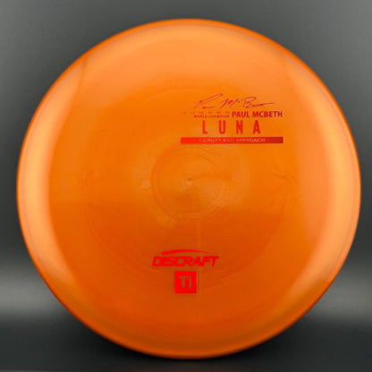 Titanium Luna - First Run - Paul McBeth
