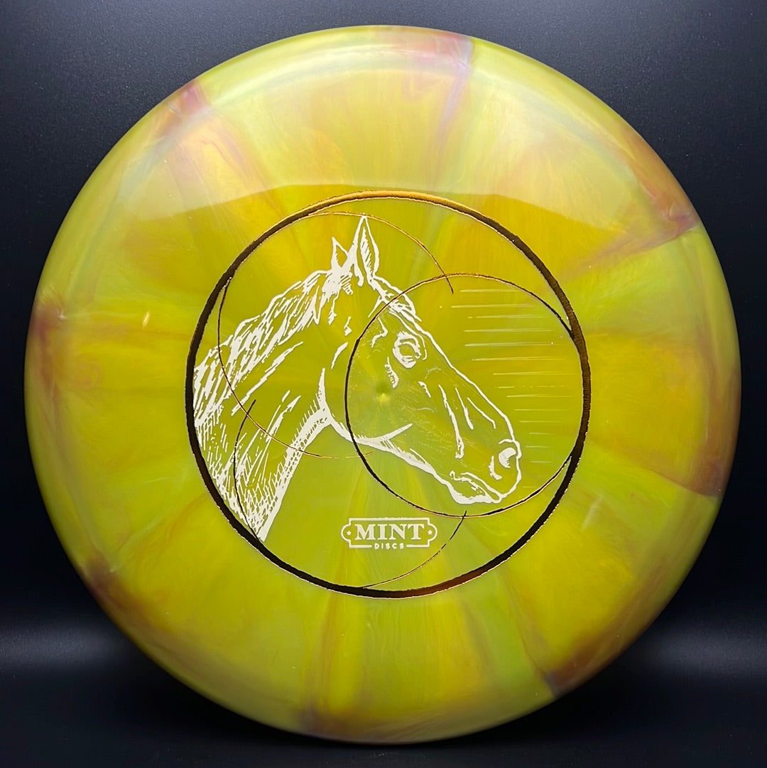 Sublime Swirl Mustang - "UV X-Ray" by ZAM - UV Reactive Foil