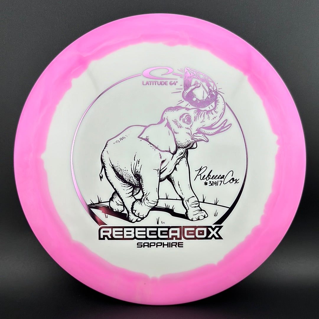 Gold Orbit Sapphire - Rebecca Cox 2024 Tour Series