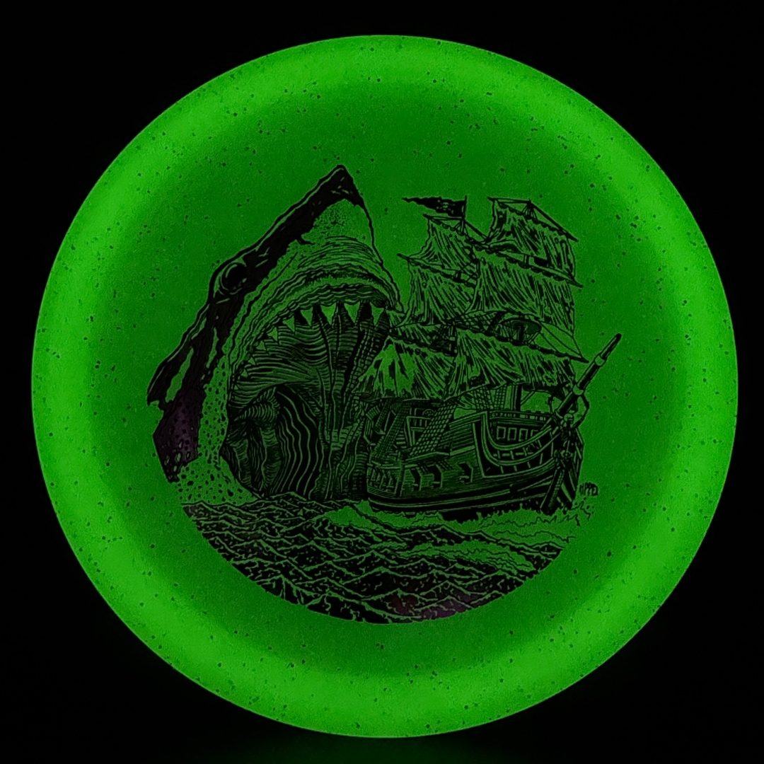 Metal Flake Glow C-Blend Galleon (First Run) "Megalodon" by Ripper Studios