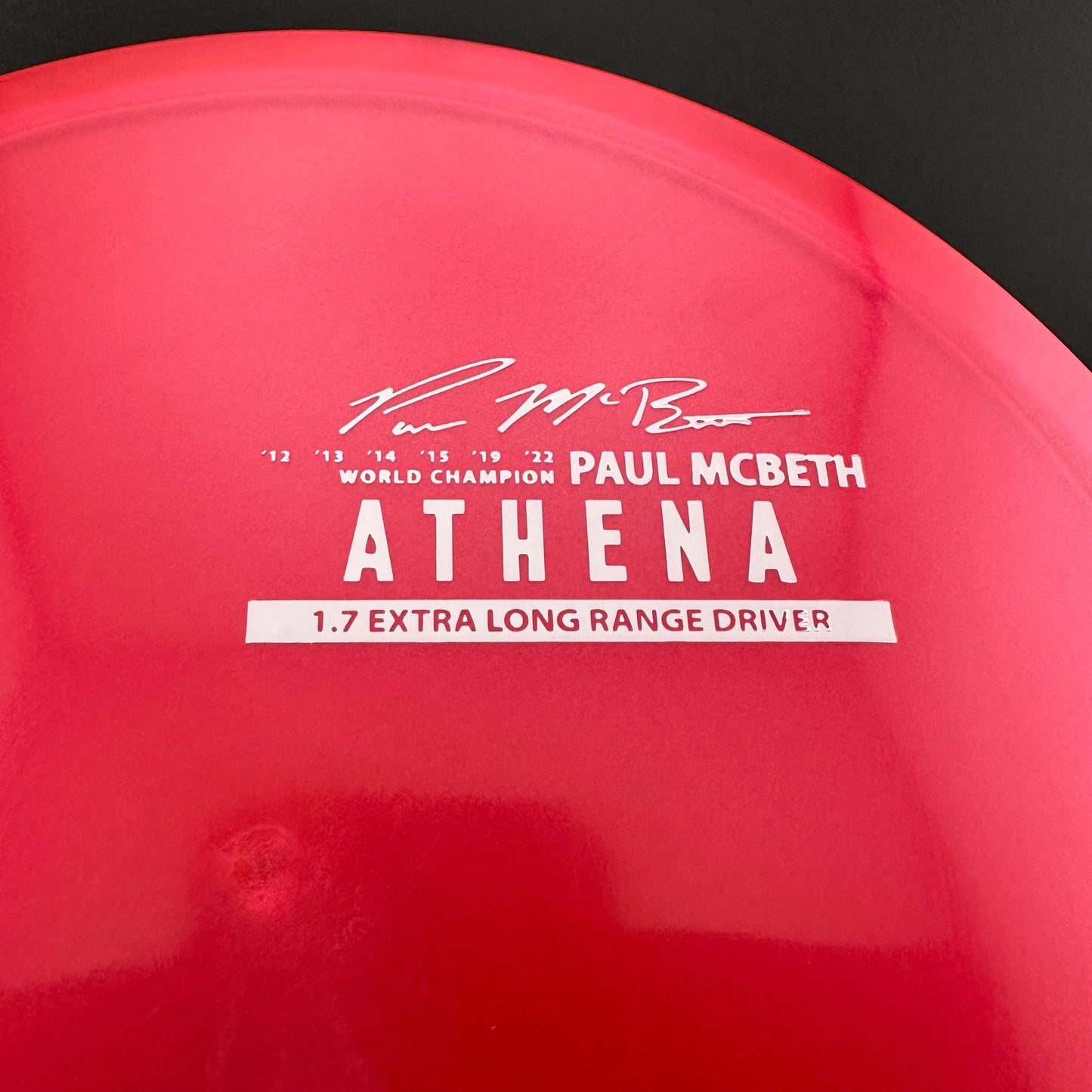 Titanium Athena - Paul McBeth Limited Edition
