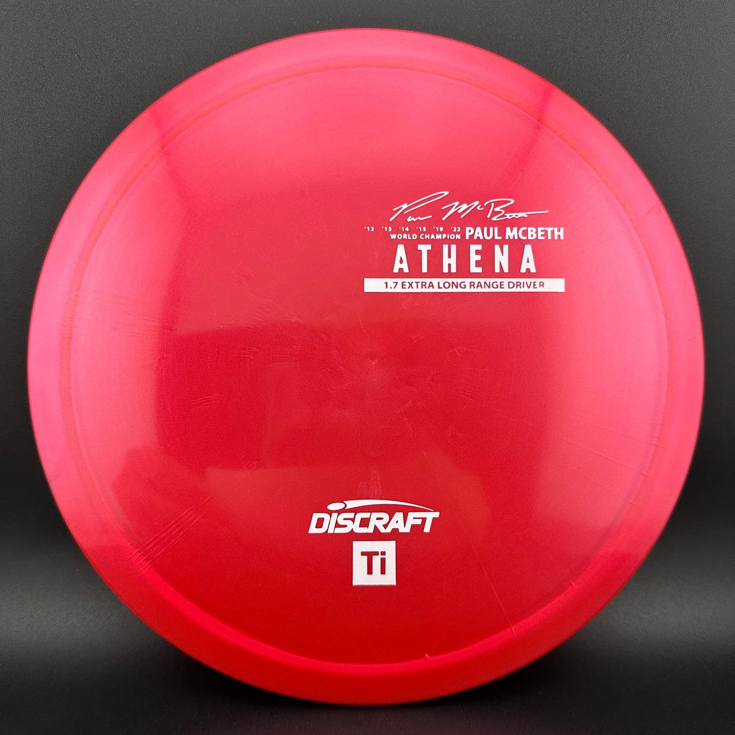 Titanium Athena - Paul McBeth Limited Edition