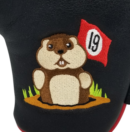 19th Hole Gopher Embroidered Putter Cover by ReadyGOLF - Blade