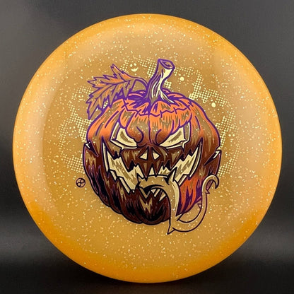 Metal Flake Glow C-Blend Artifact - Pumpkin
