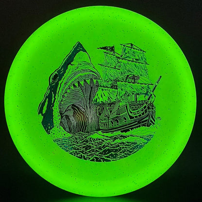Metal Flake Glow C-Blend Galleon (First Run) "Megalodon" by Ripper Studios