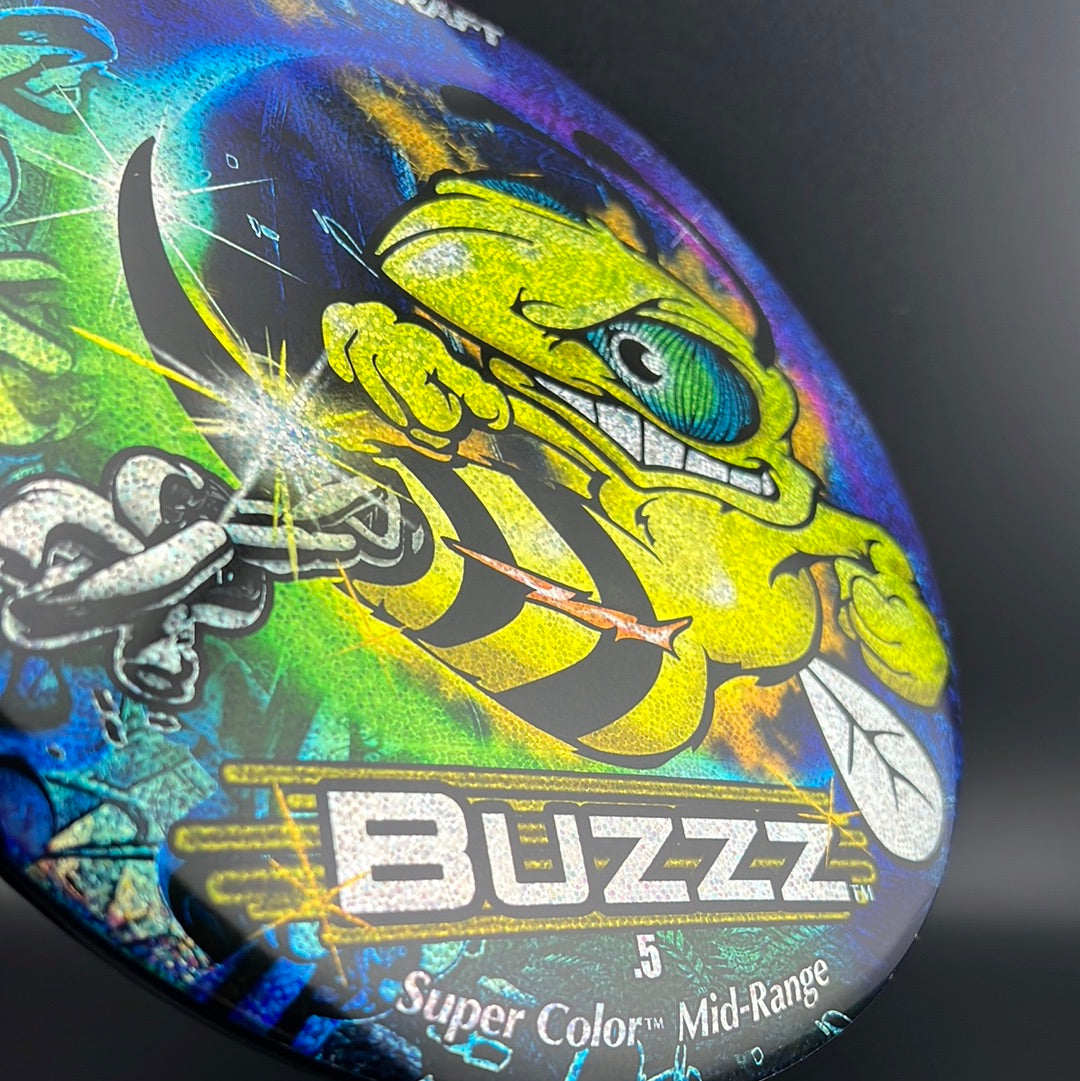ESP SuperColor Full Foil Buzzz - Holo Blue Chains Bee