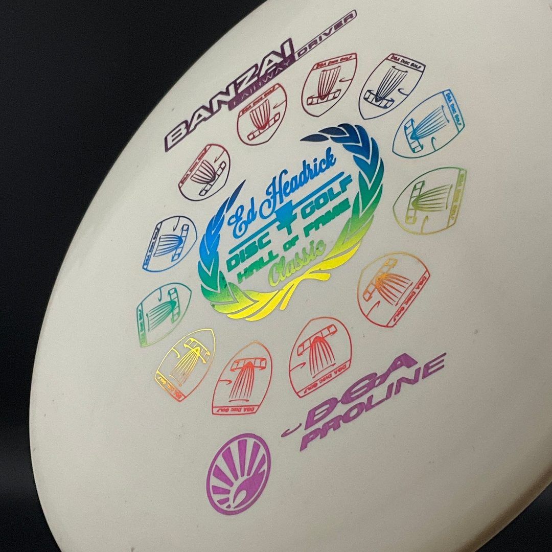 DGA Proline Banzai - (USED) 2017 Ed Headrick DG Hall of Fame Classic *Speedy Vault*