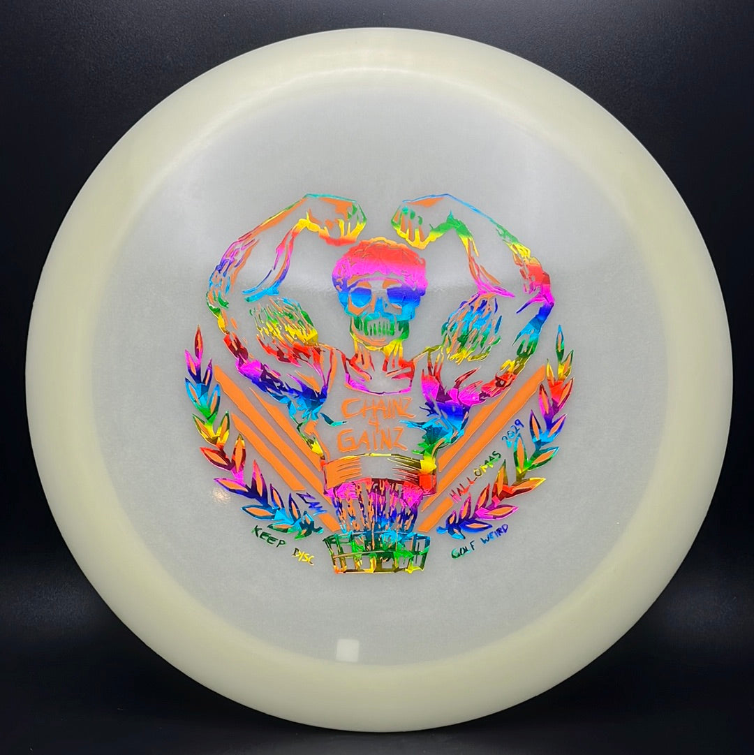 Nocturnal Phoenix - "Chains 4 Gains" by ZAM Keep Disc Golf Weird