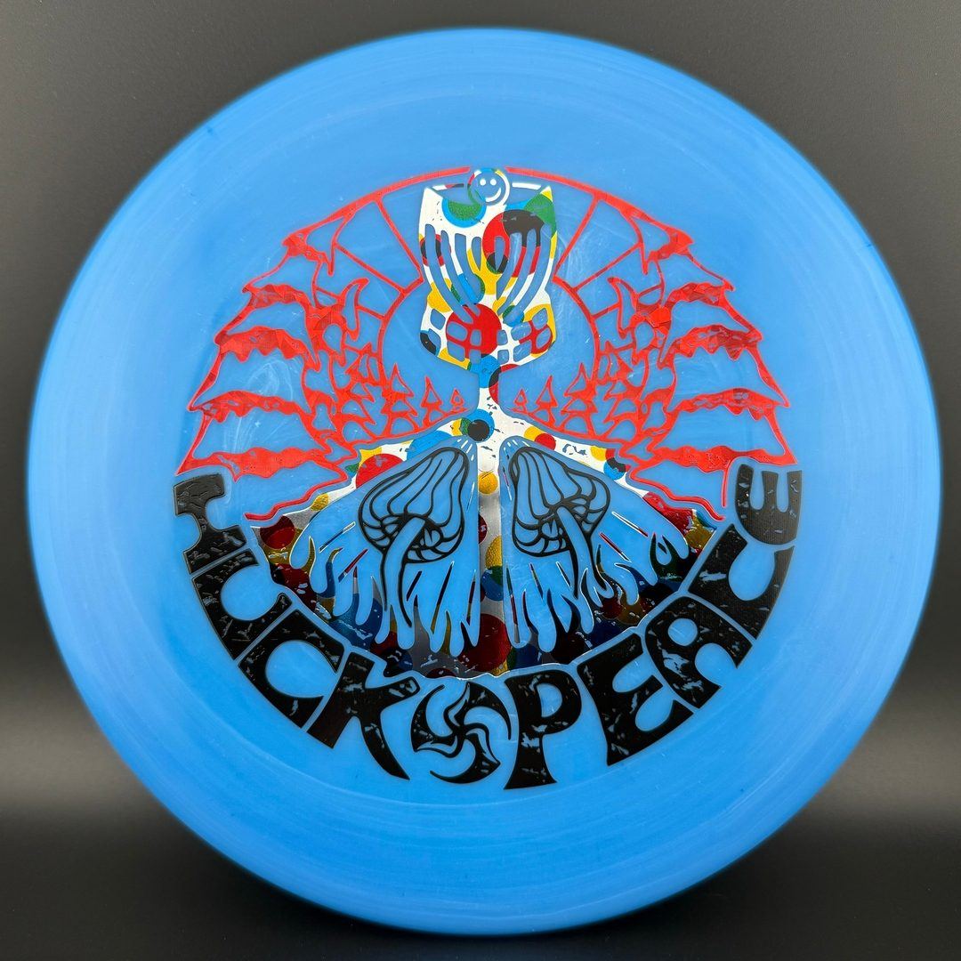 Soft Neo Spore - Huk Lab Peace Triple Foil Stamp