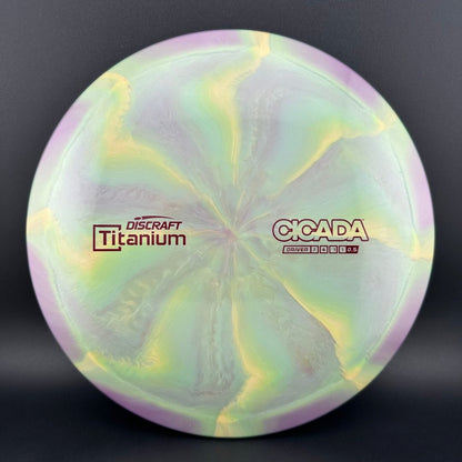 Titanium Swirl Cicada