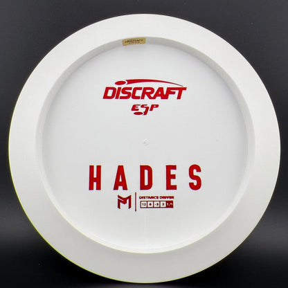 White ESP Hades - Bottom Stamp Dyer's Delight - Paul McBeth
