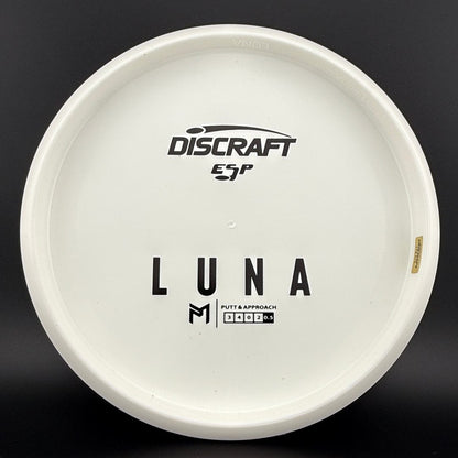 White ESP Luna - Bottom Stamp - Dyer's Delight