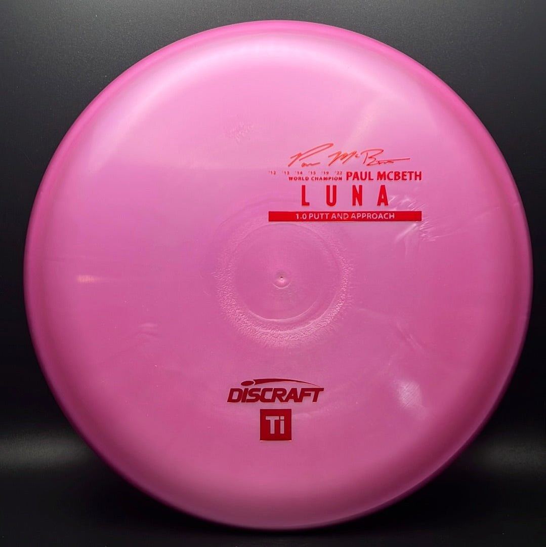 Titanium Luna - First Run - Paul McBeth