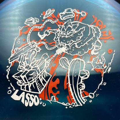 Eternal Lasso - Christmas Stamp by Jef Wind