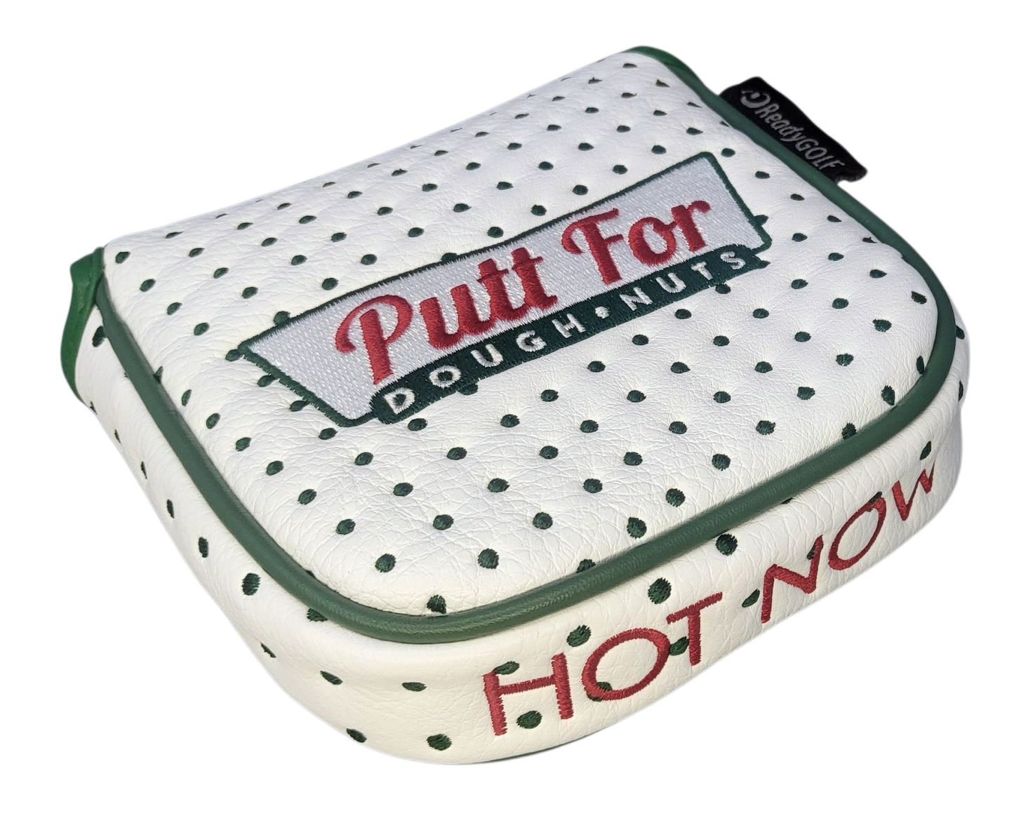 L.A.B. DF3 Embroidered Center-Shafted Putter Cover by ReadyGOLF - Donut Box (Putt for Dough-Nuts)