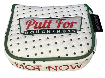 TaylorMade Spider ZT Center-Shafted Putter Cover by ReadyGOLF - Donut Box (Putt for Dough-Nuts)