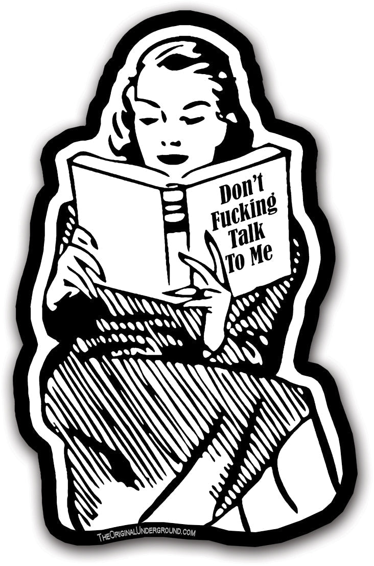 Don't F--king Talk to Me Flexible Magnet