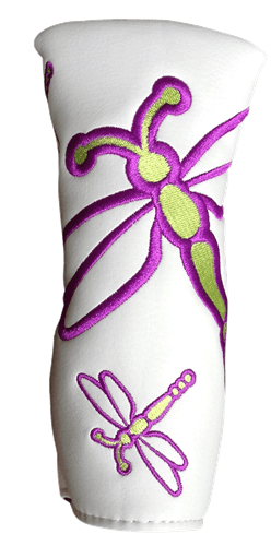 Dragonfly Embroidered Blade Putter Cover by ReadyGOLF