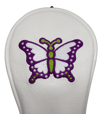 Butterfly Embroidered Hybrid Headcover by ReadyGOLF