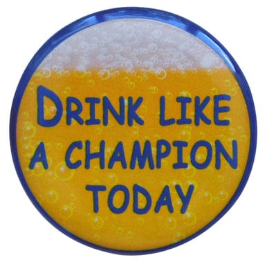 Drink Like A Champion Today Ball Marker &amp; Hat Clip by ReadyGOLF