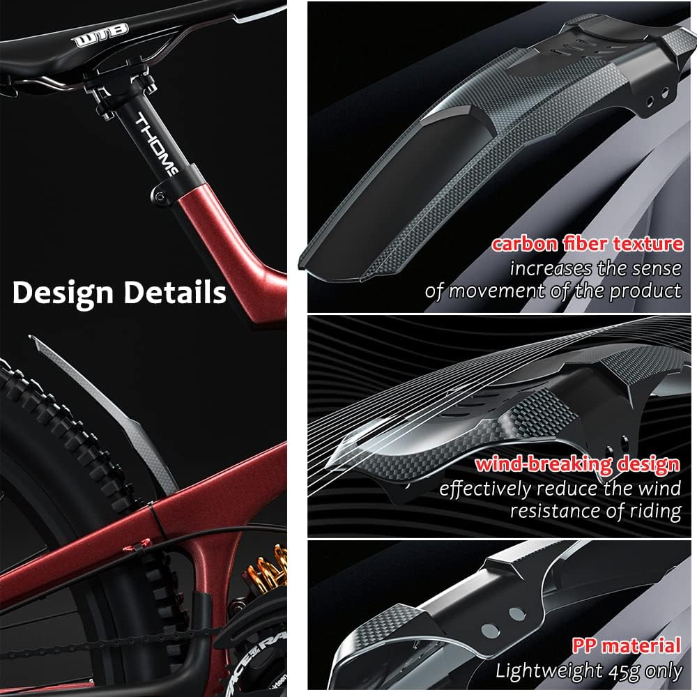 ENLEE Bike Fender, Bicycle Mudguard,